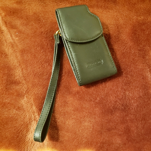 Coach Leather phone case